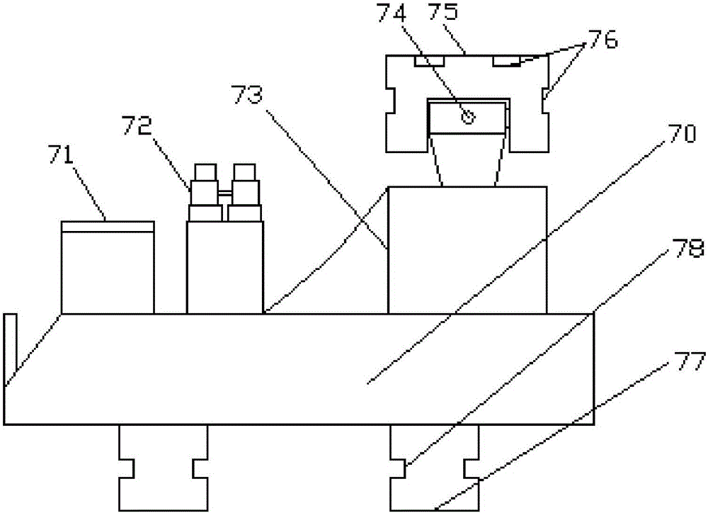 Special flexible punching machine