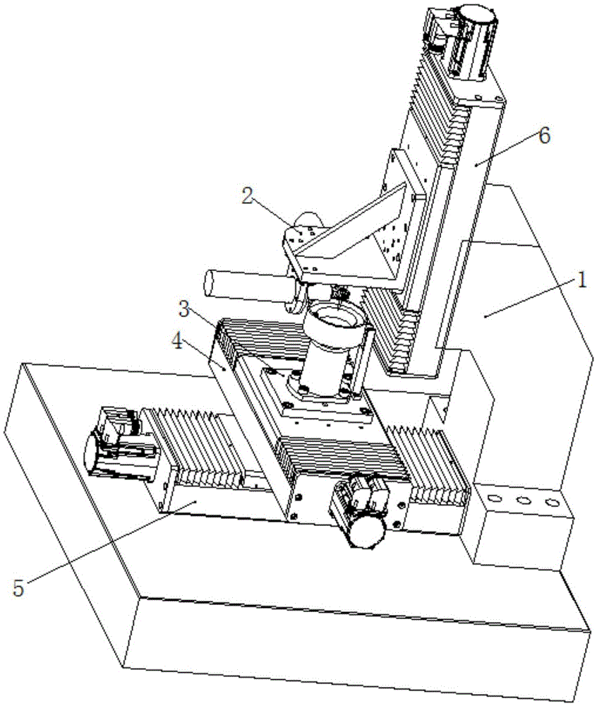 Two-dimensional ultrasonic vibration polishing device and method