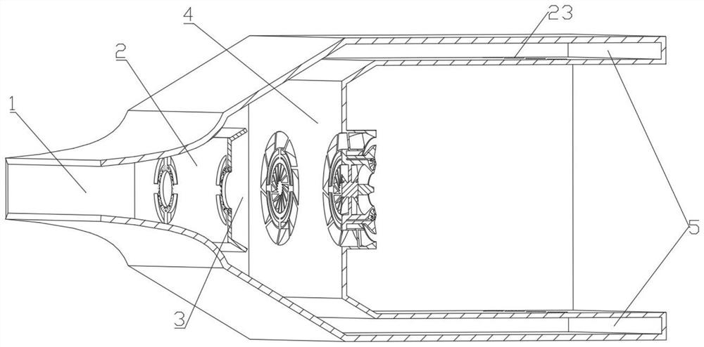 Diffuser with rectifying plate and application thereof