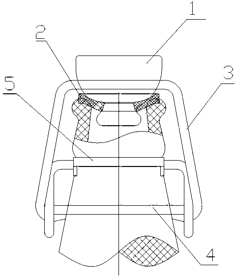 Sealed bottle cap with opening device