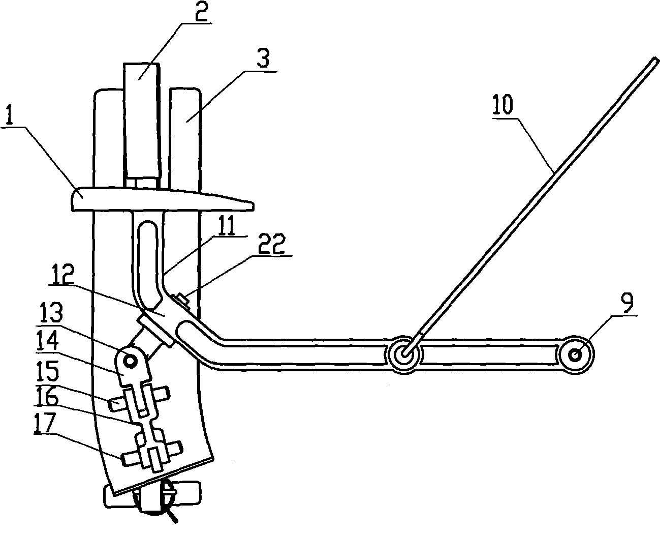 Vehicle brake and throttle-valve assembling device