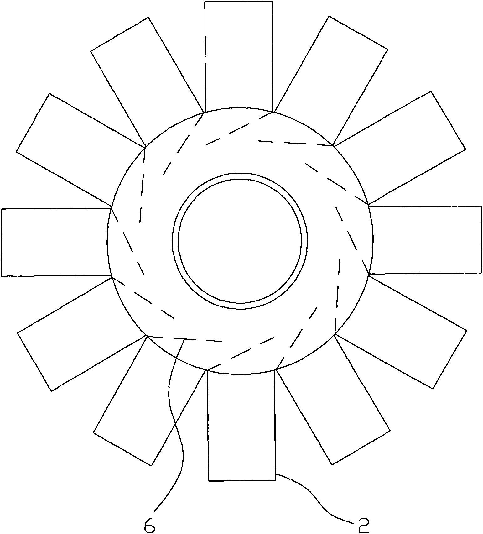 Thermal power plant combined ventilation direct air cooling system