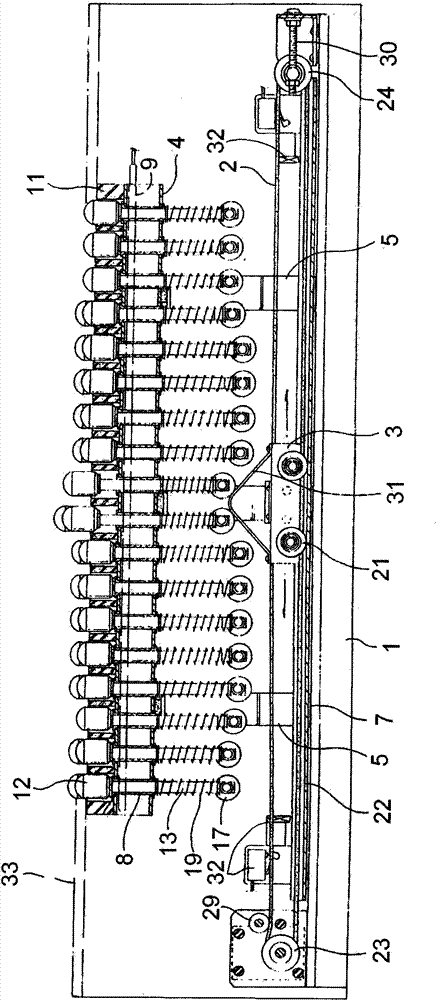 Acupoint finger-pressing massage bed