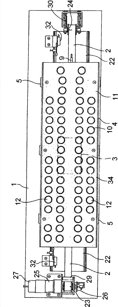 Acupoint finger-pressing massage bed