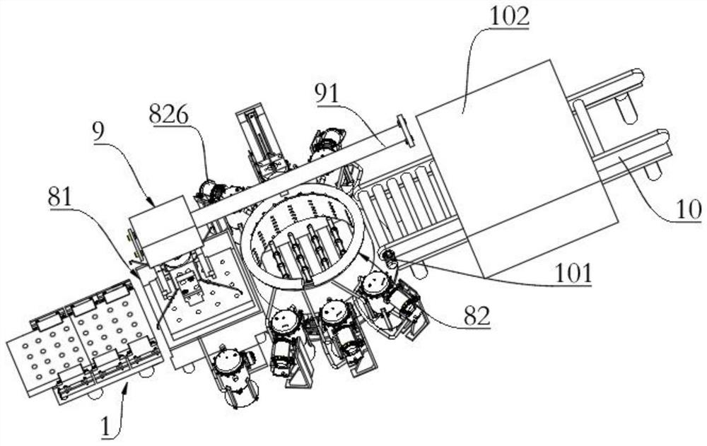 Automatic field planting plate cleaning system and method for facility ecological agriculture hydroponic planting