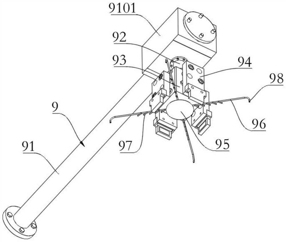 Automatic field planting plate cleaning system and method for facility ecological agriculture hydroponic planting