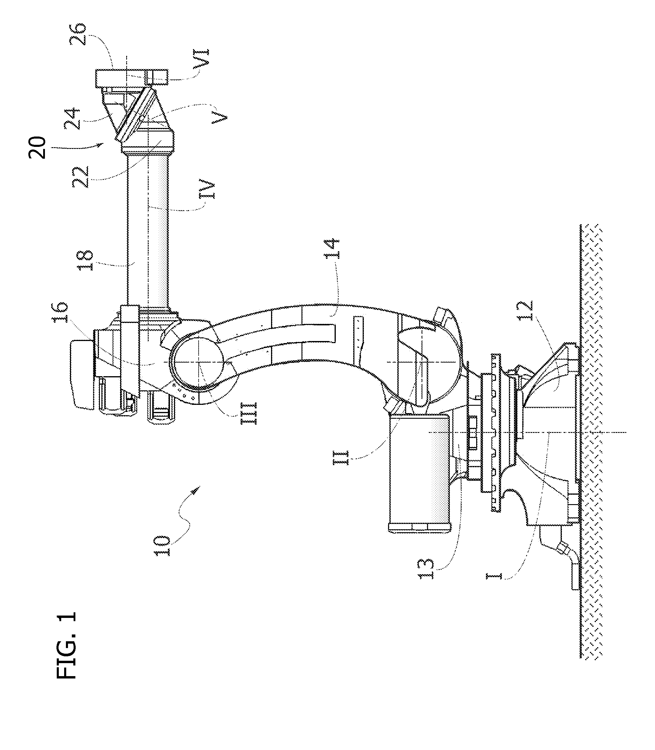 Multi-Axis Industrial Robot With Integrated Tool