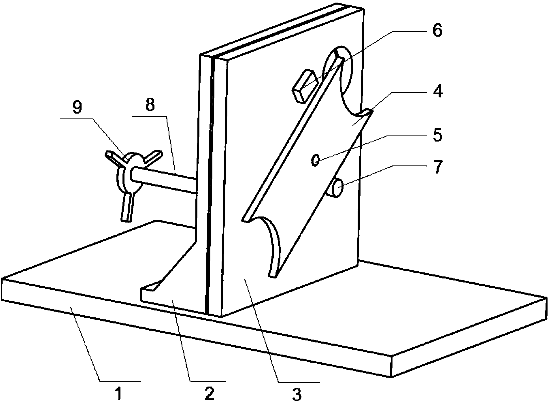 Connecting rod big end hole fine boring fixture