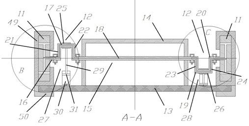 Guide mechanism for printing head of 3D printer