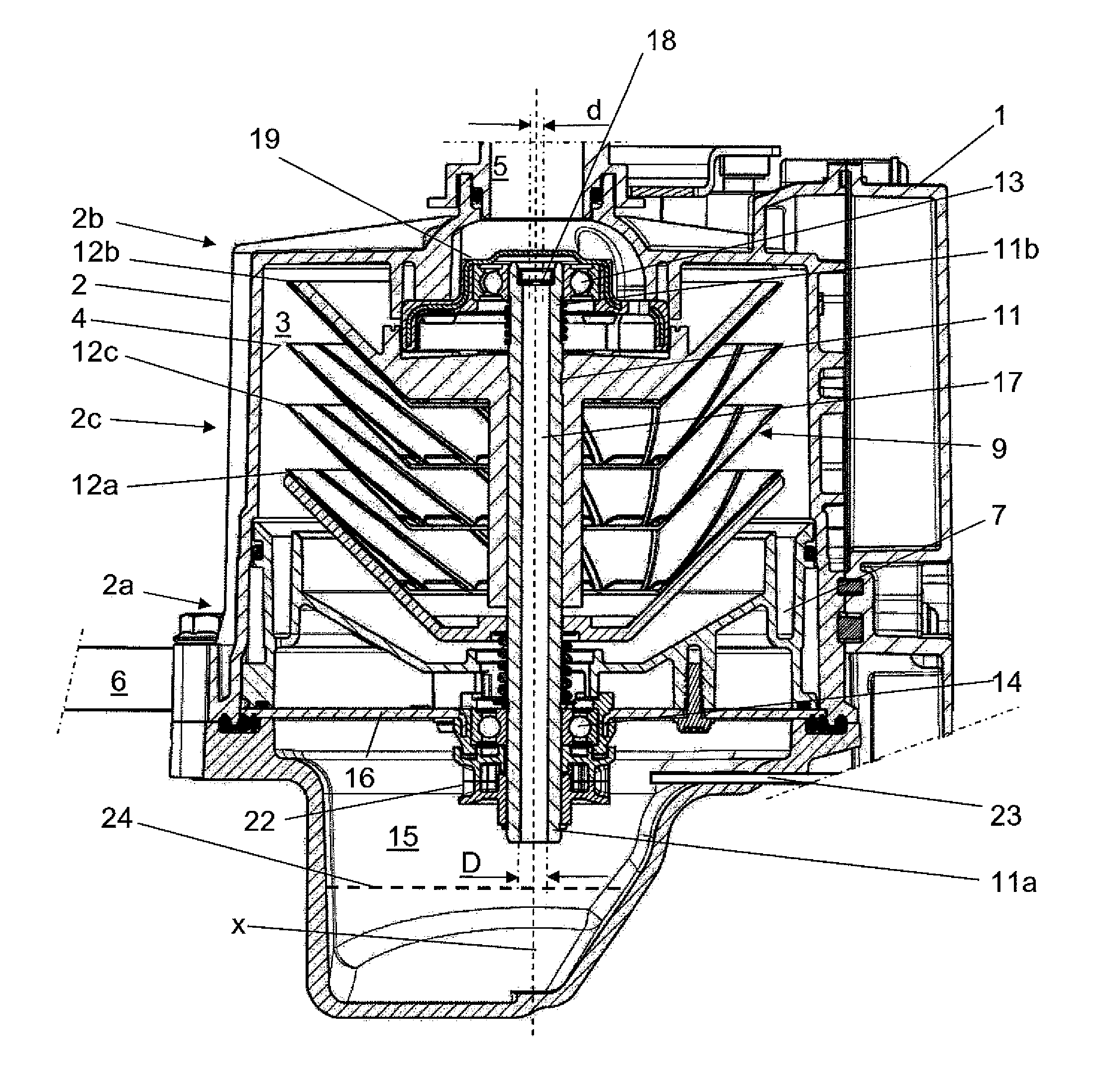 Centrifugal separator