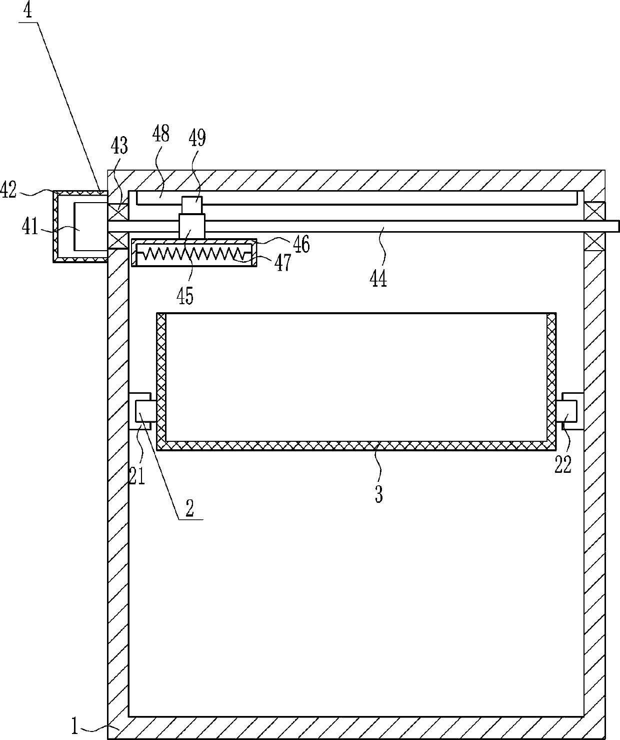 A kind of tweezers disinfection equipment for obstetrics and gynecology