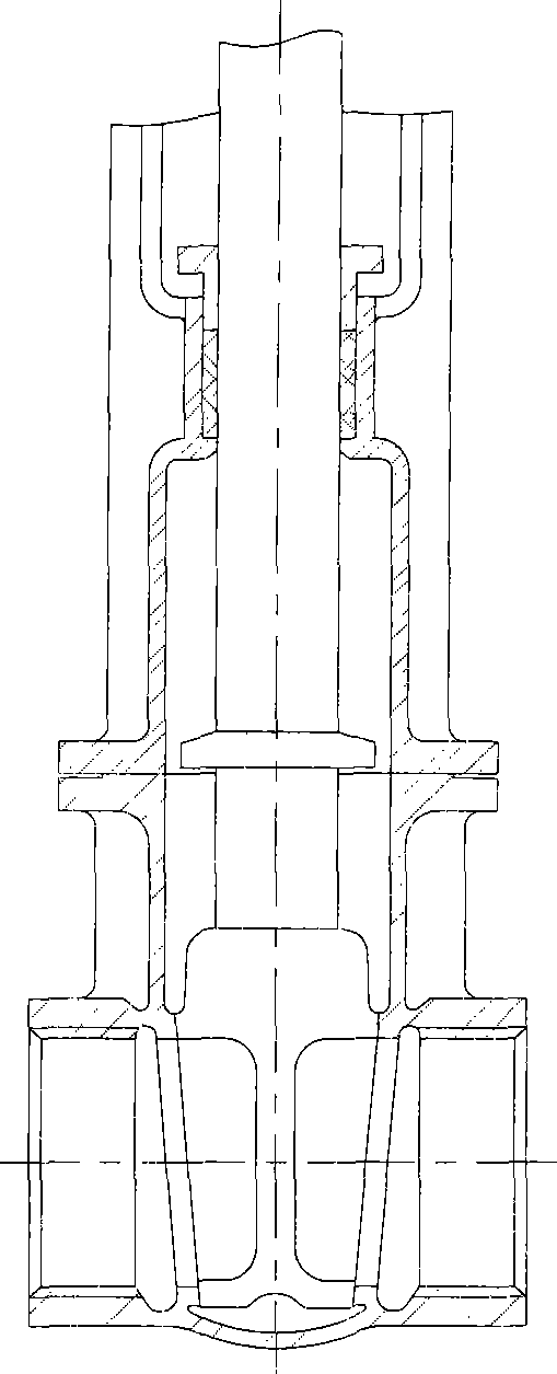 Double sealing valve structure