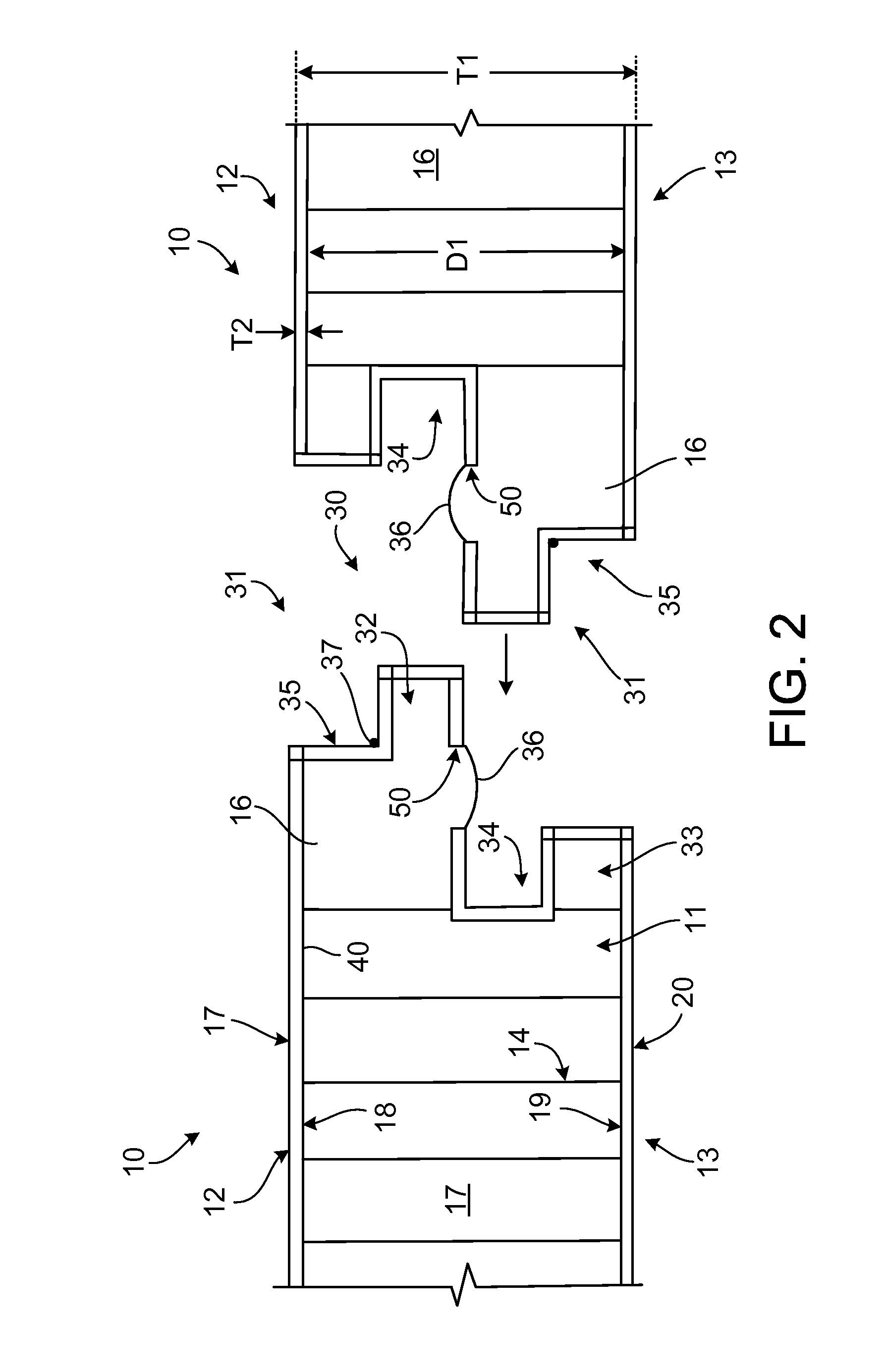 Non-Planar Composite Structural Panel