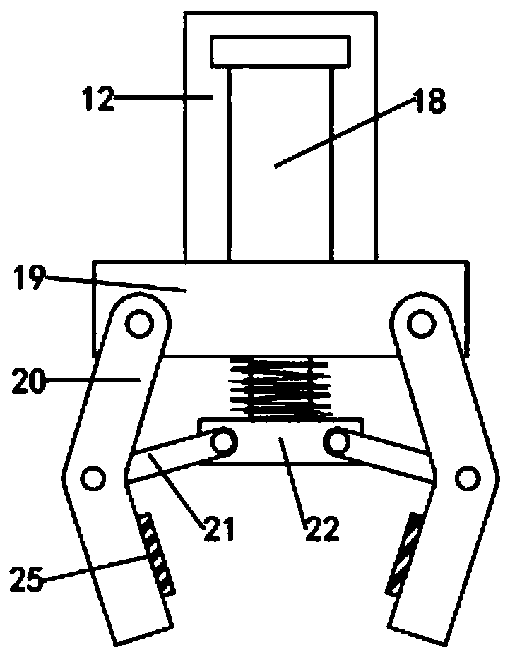 Pipe cutting device for water conservancy project