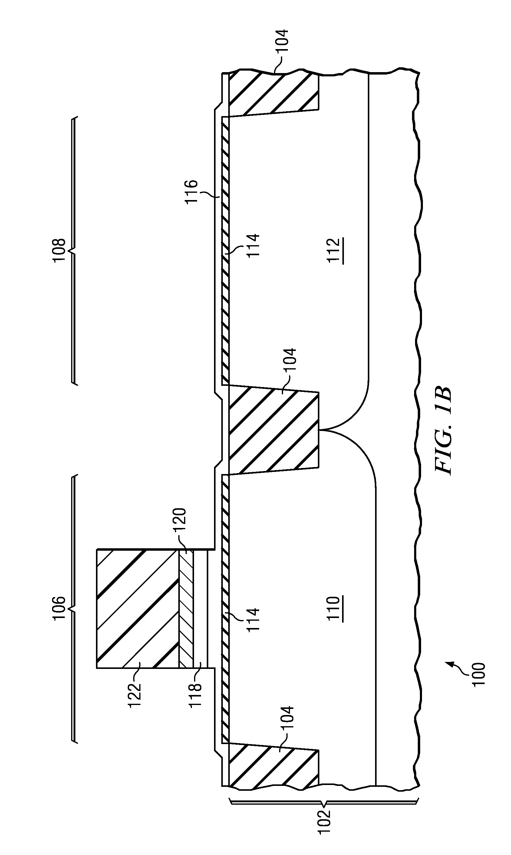 NMOS transistor with enhanced stress gate