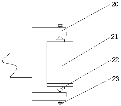 Buffering device for track protective fence