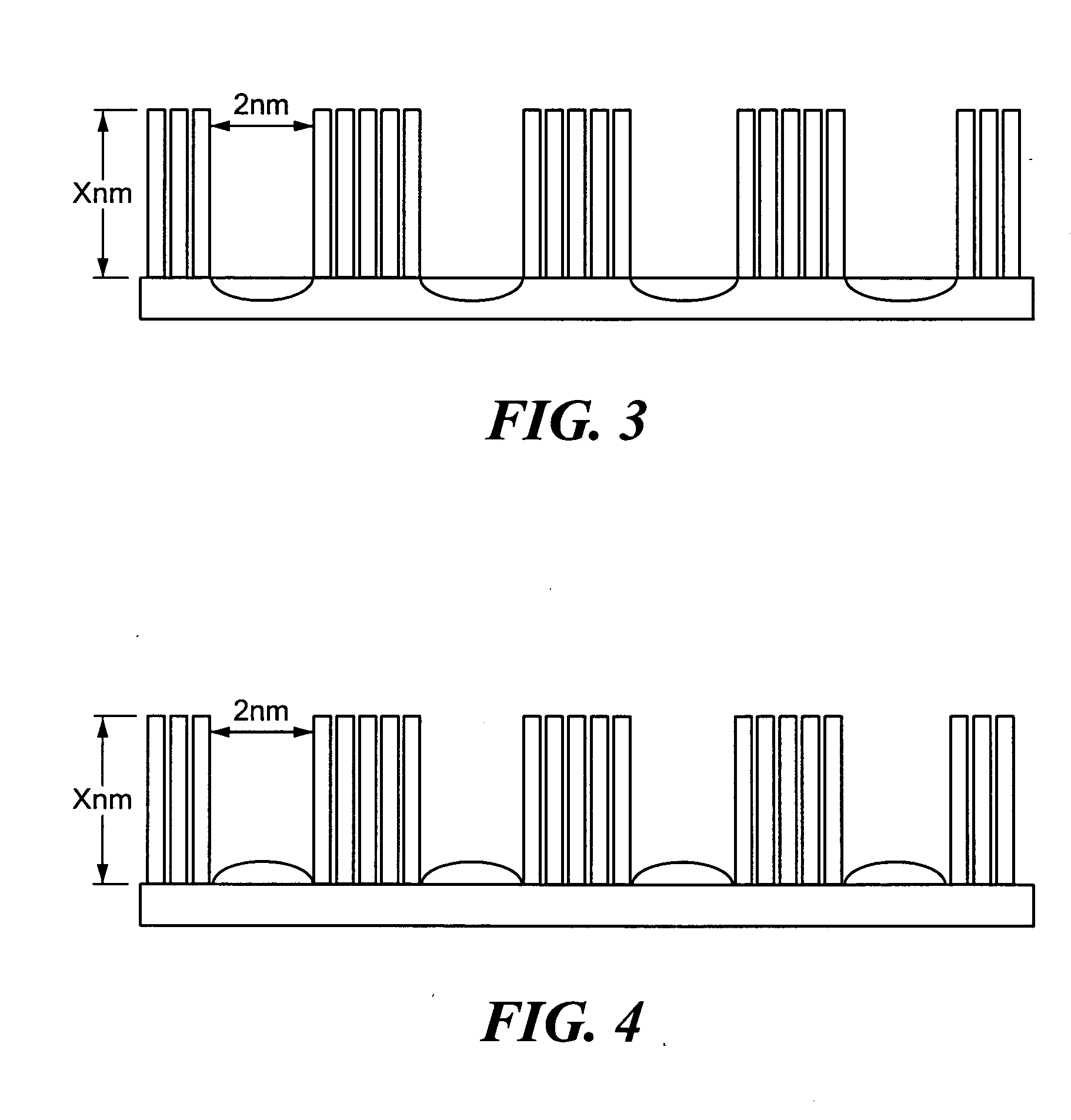 Functionalized nanosubstrates and methods for three-dimensional nanoelement selection and assembly