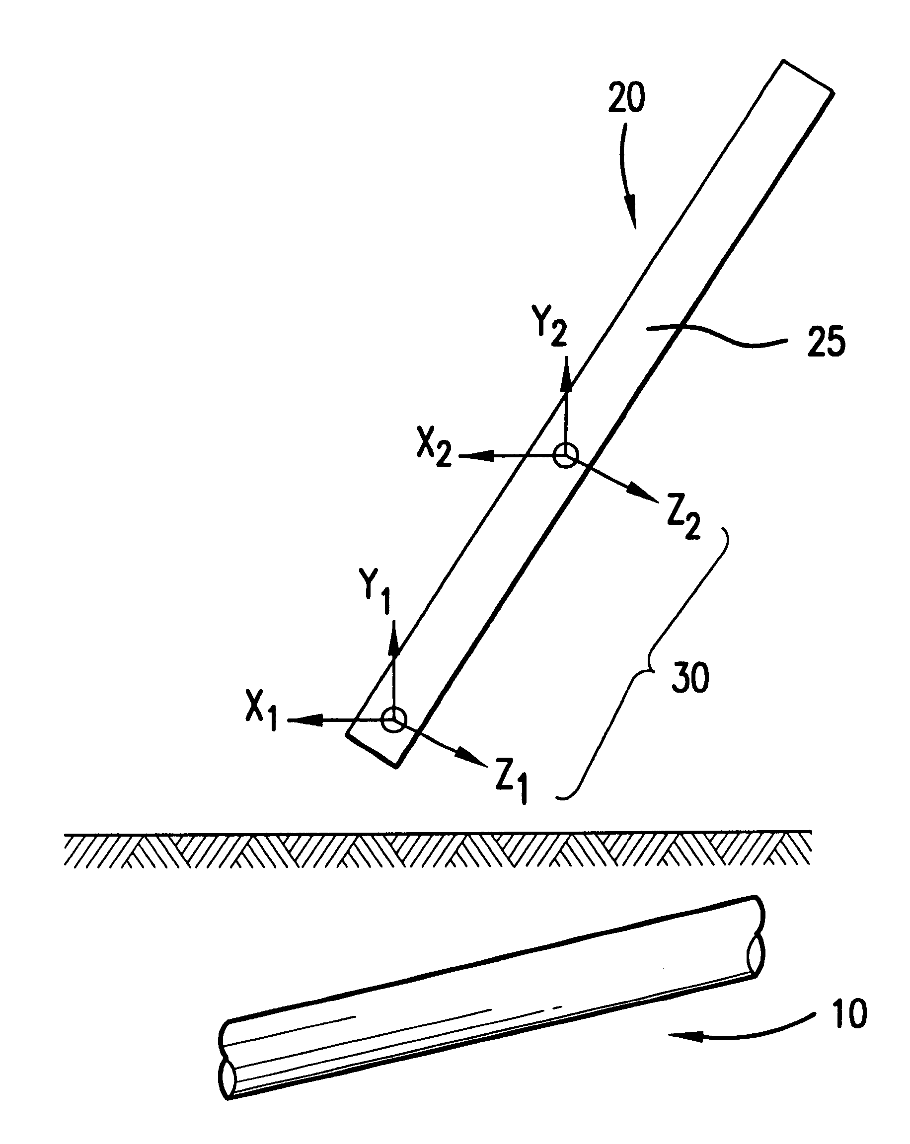 Magnetic signature detector for detection of magnetic buried targets