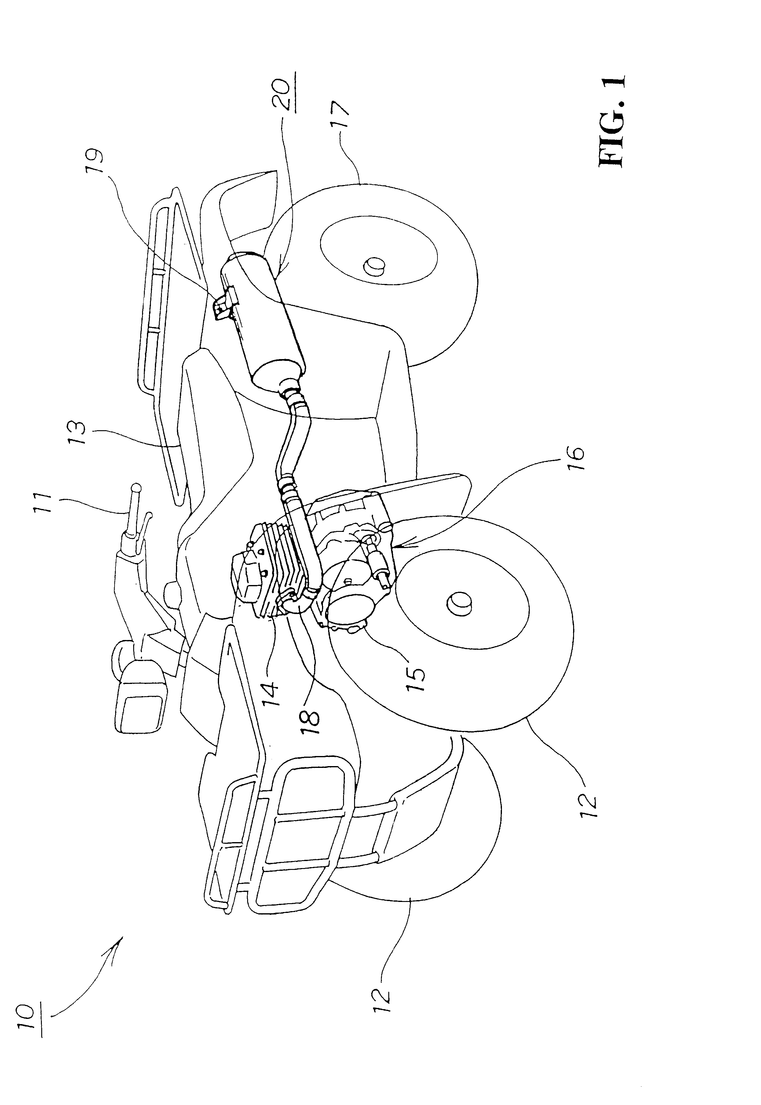 Muffler structure