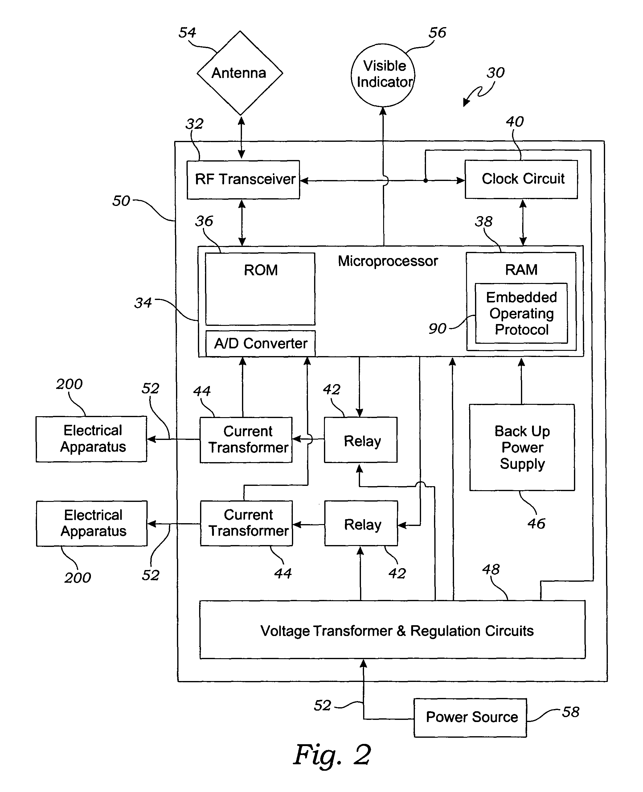 Wireless electrical apparatus controller device and method of use