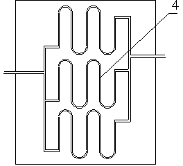 Air energy heating unit system adopting swimming pool water heating scaling-free technology