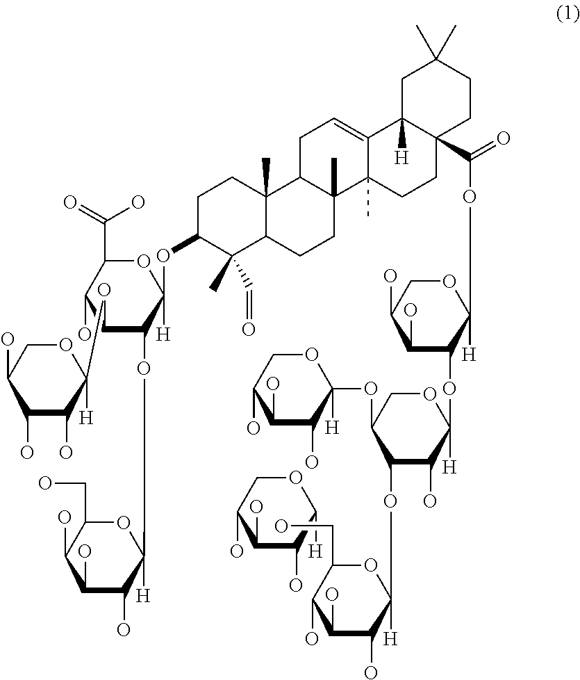 Anti-gastritis and Anti-ulcer agent containing momordicae semen extract and momordica saponin i isolated from the same