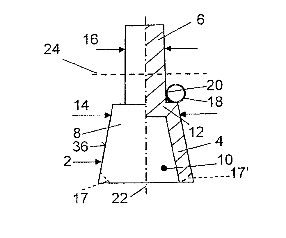 Dental prosthesis and method for the production thereof