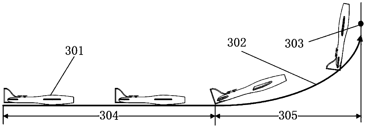 Fixed-wing unmanned aerial vehicle capable of enhancing pitching control performance of dwelling tail section