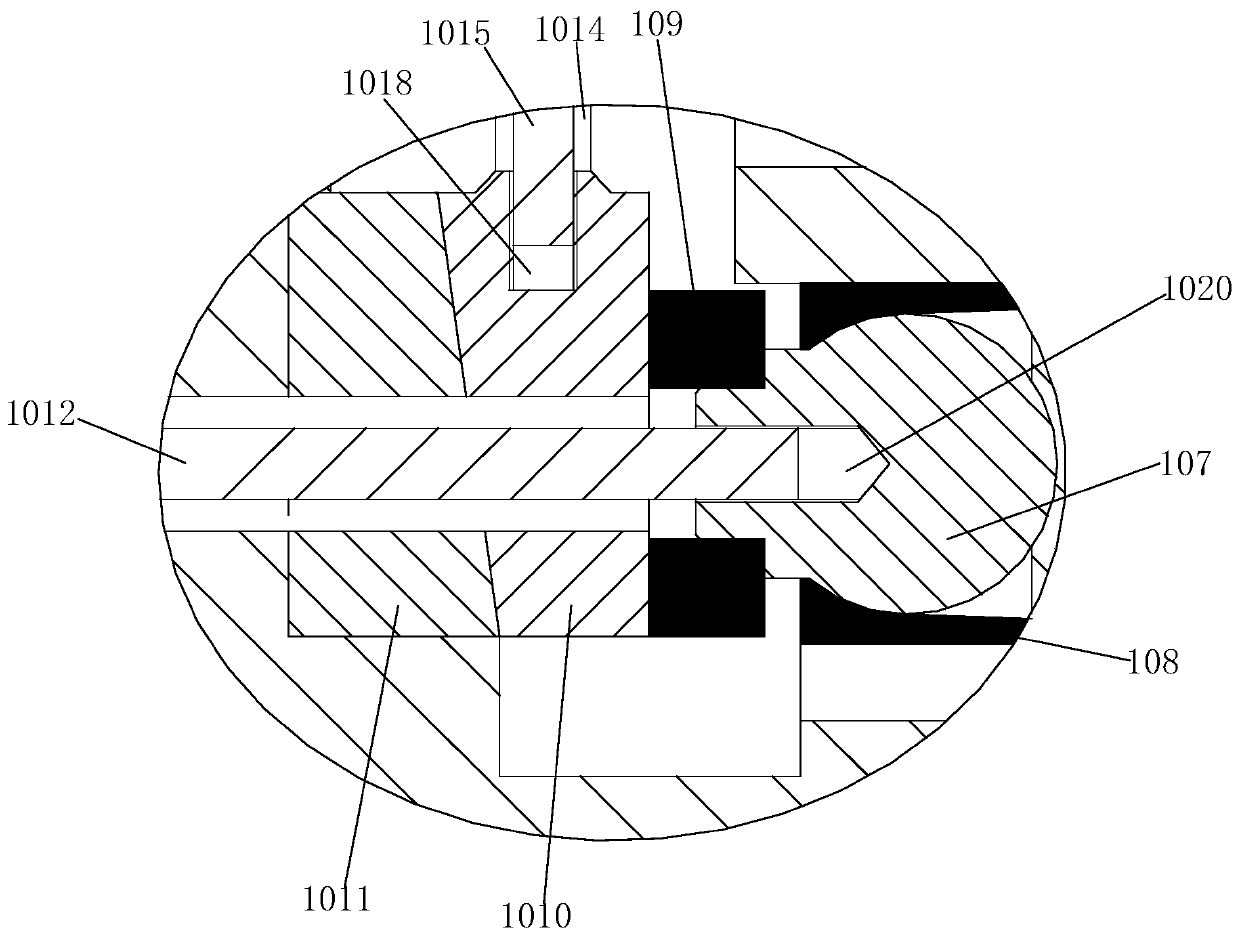 Automobile drum type brake anti-tilt mounting device