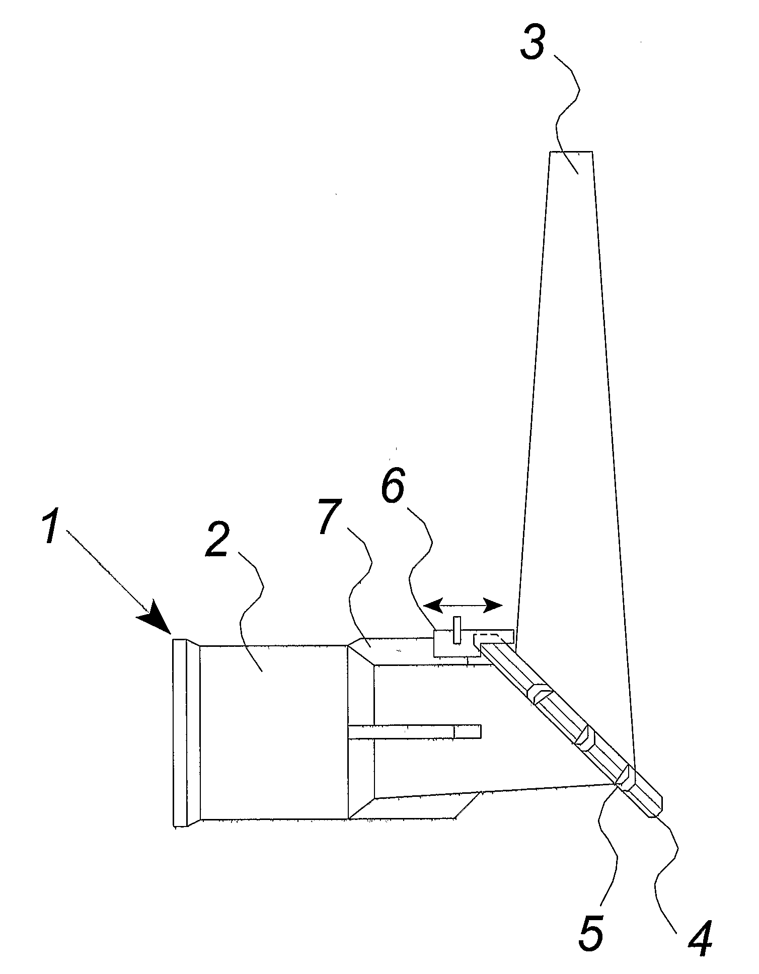 Nozzle for Use in Connection with Dosing of a Material from a Container, Method and Use Thereof