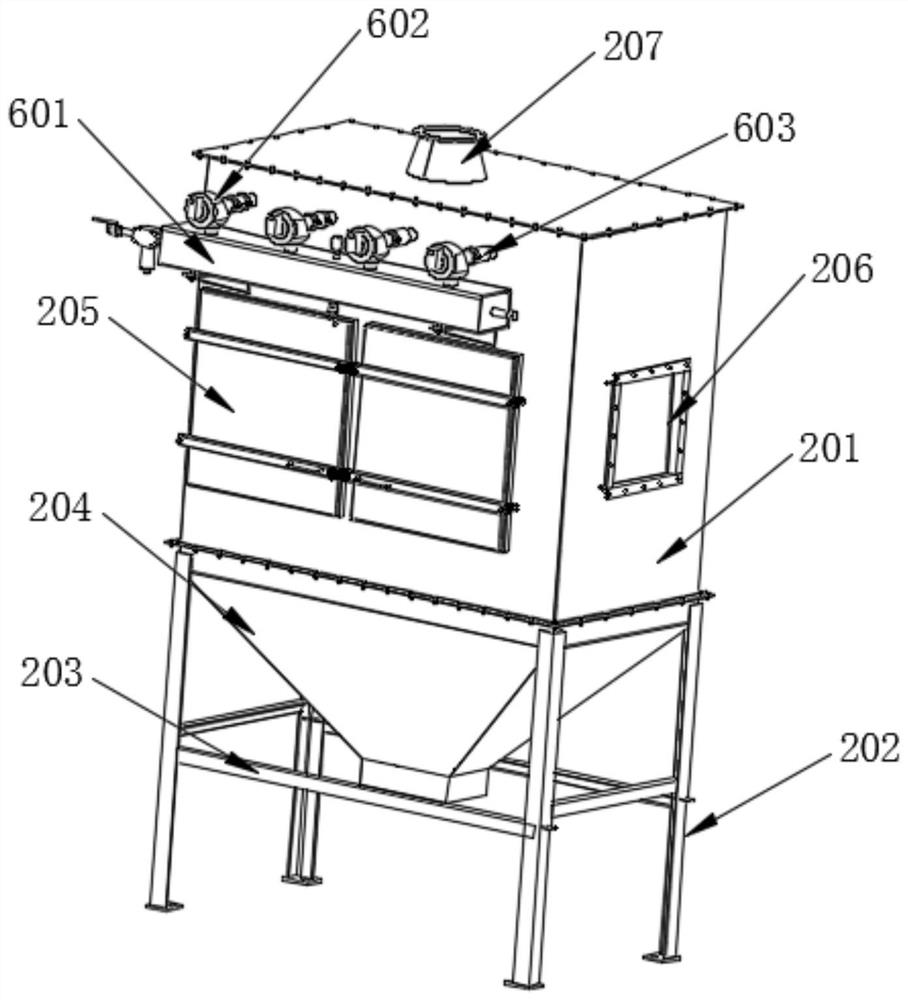 Flue gas emission humidity detection system