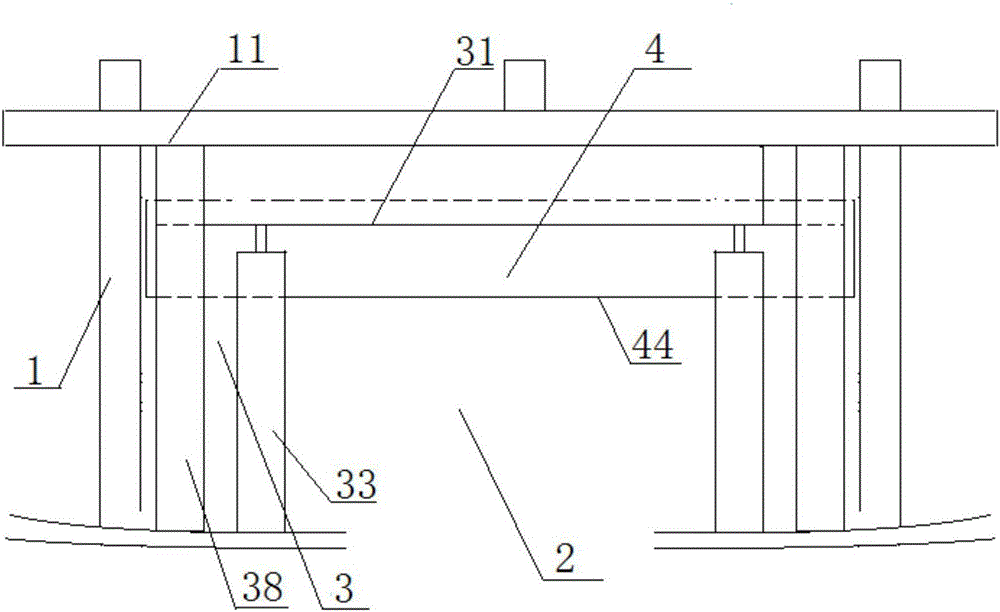 Screen black frame system and screen state switching method