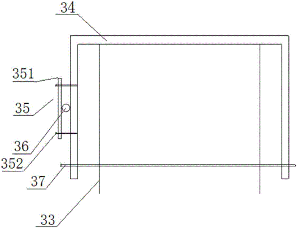 Screen black frame system and screen state switching method