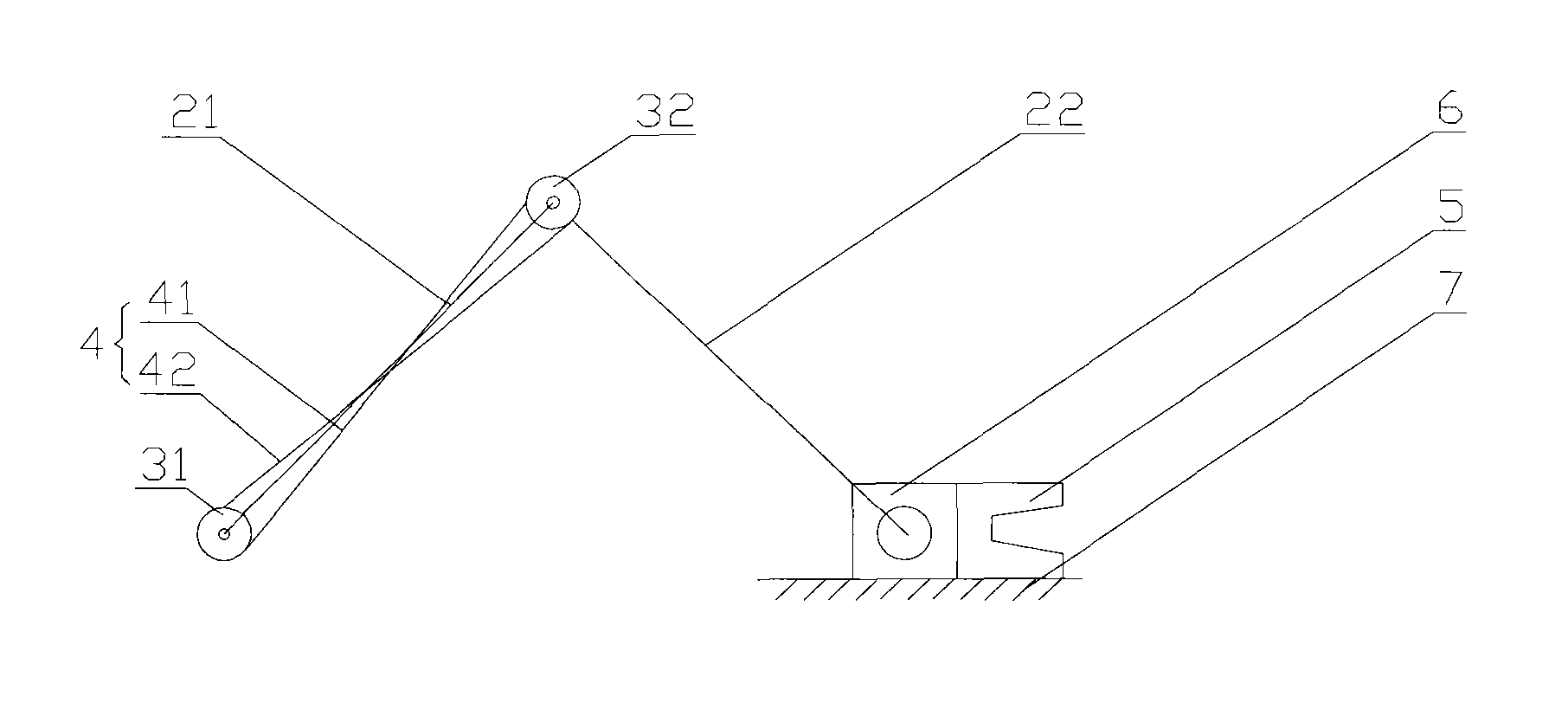 Substrate processing system and mechanical arm device thereof