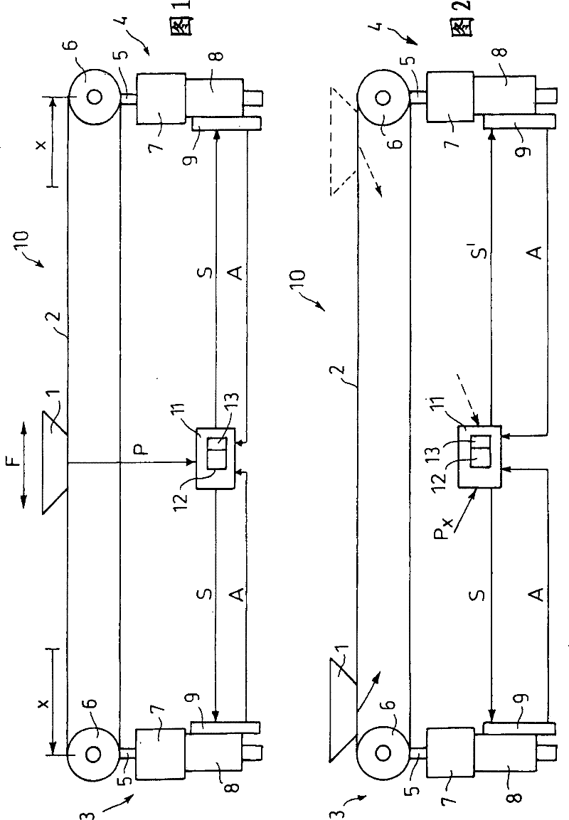 Coal plowing device and method for controlling a coal plowing device