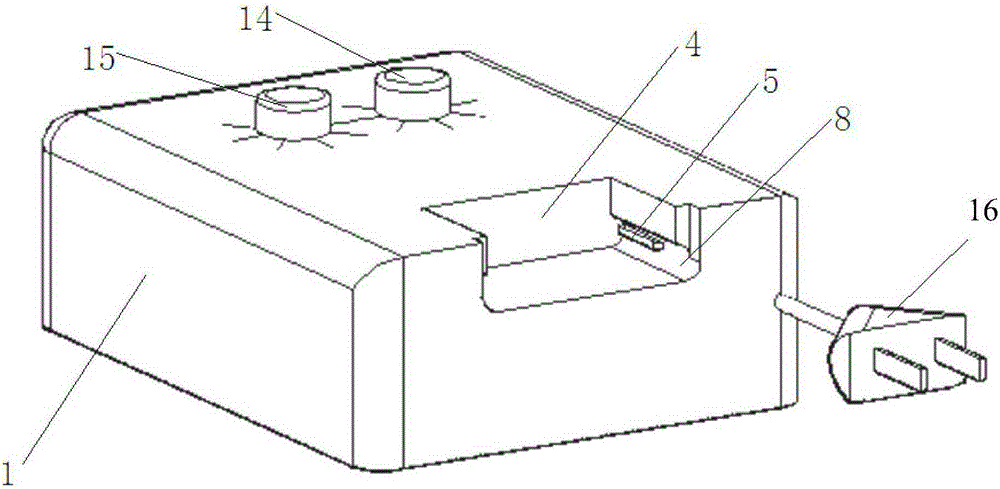 Manufacturing method for LED table lamp with flashlight