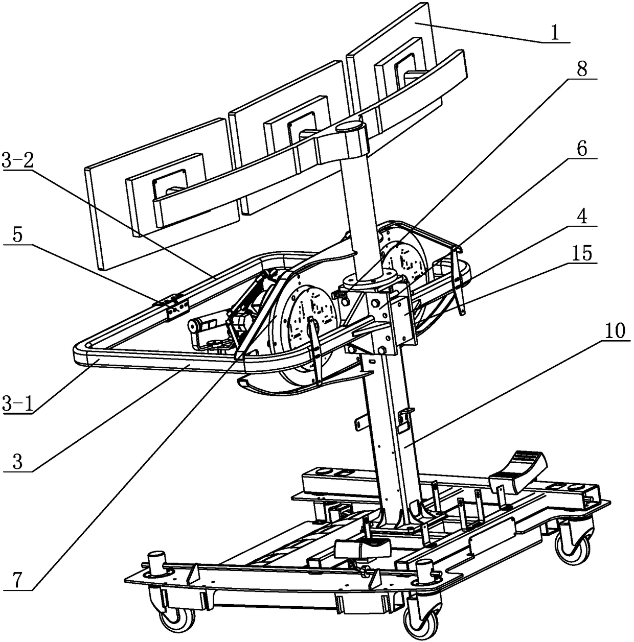 A master operator's console for orthopedic surgery