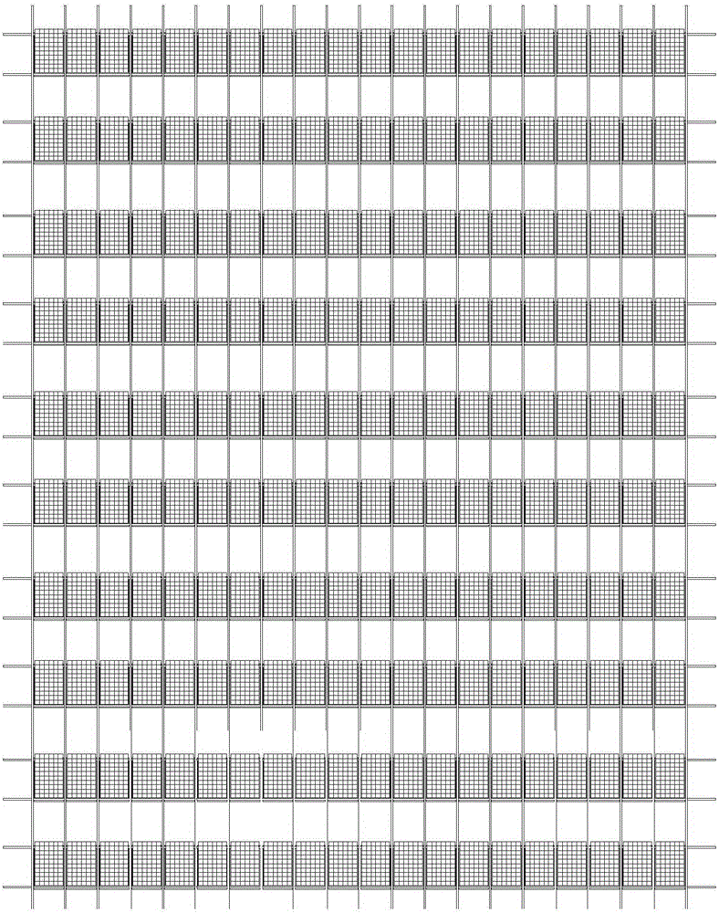 Floating structure of surface photovoltaic power station and construction process thereof