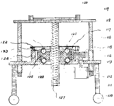 Transfer trolley for turnover box of battery replacing station