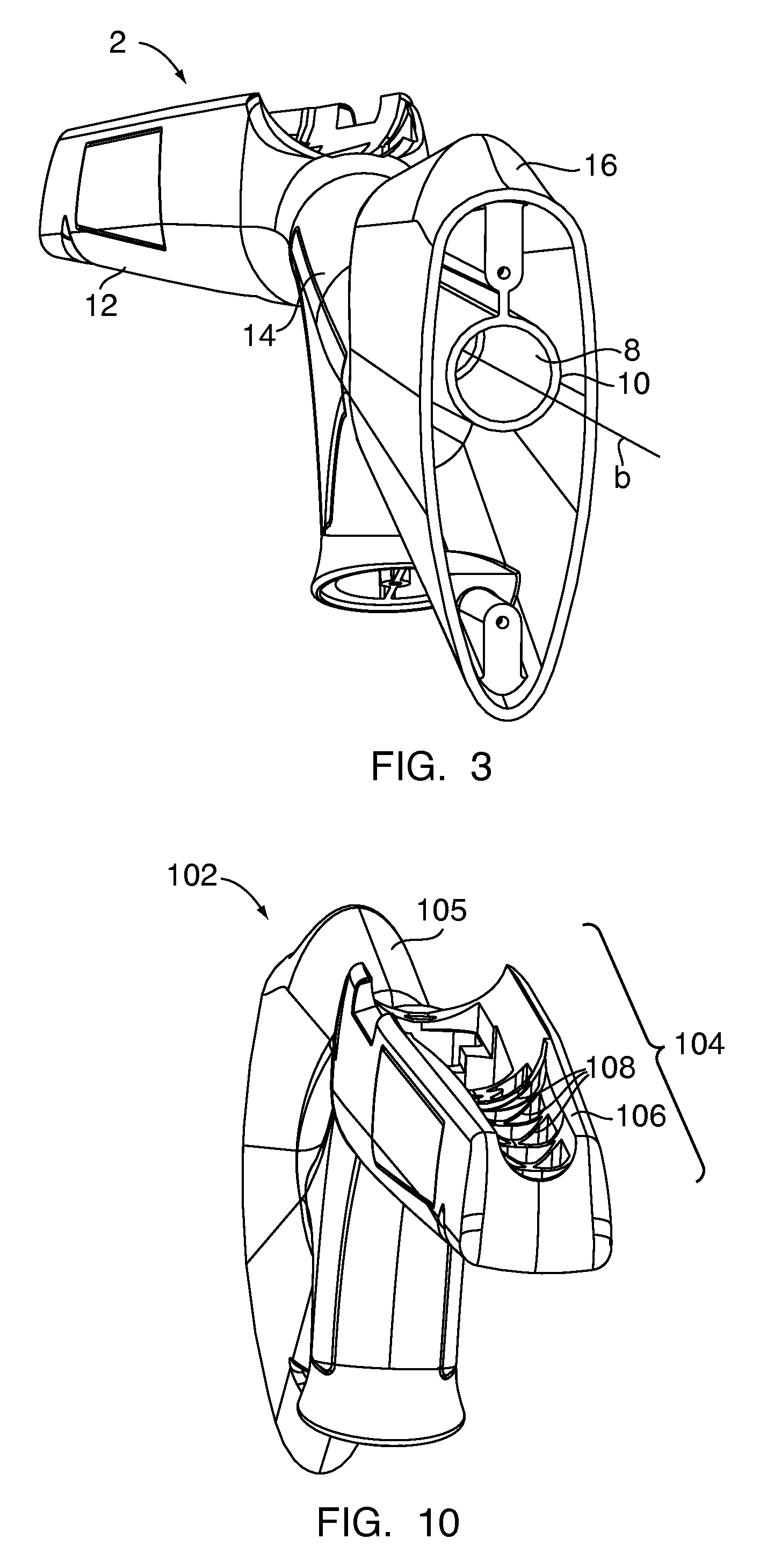 Molded rifle stock