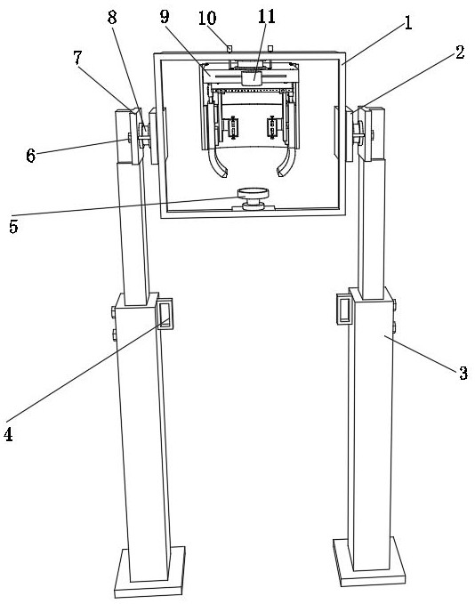 Head fixing device based on ophthalmologic treatment