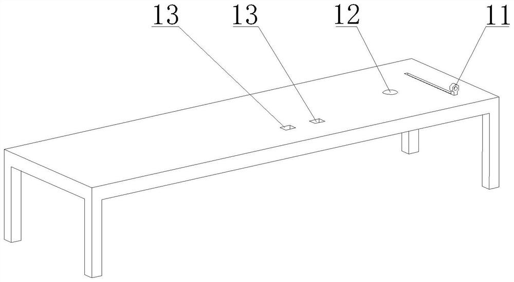 Test fixing device for multi-angle bulletproof plate wall