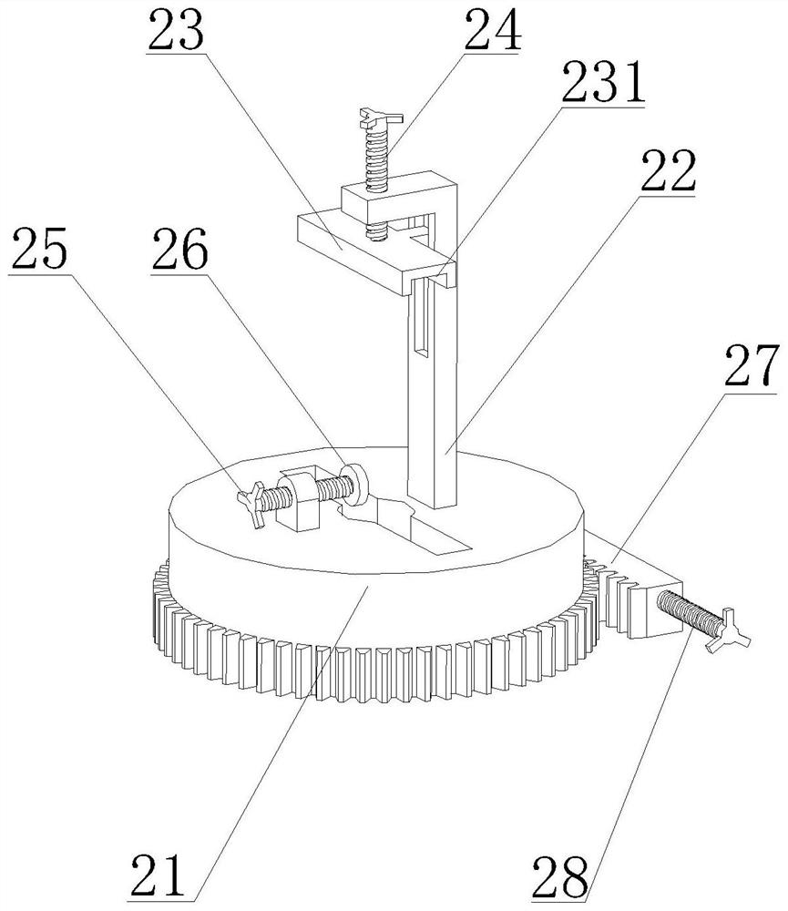 Test fixing device for multi-angle bulletproof plate wall