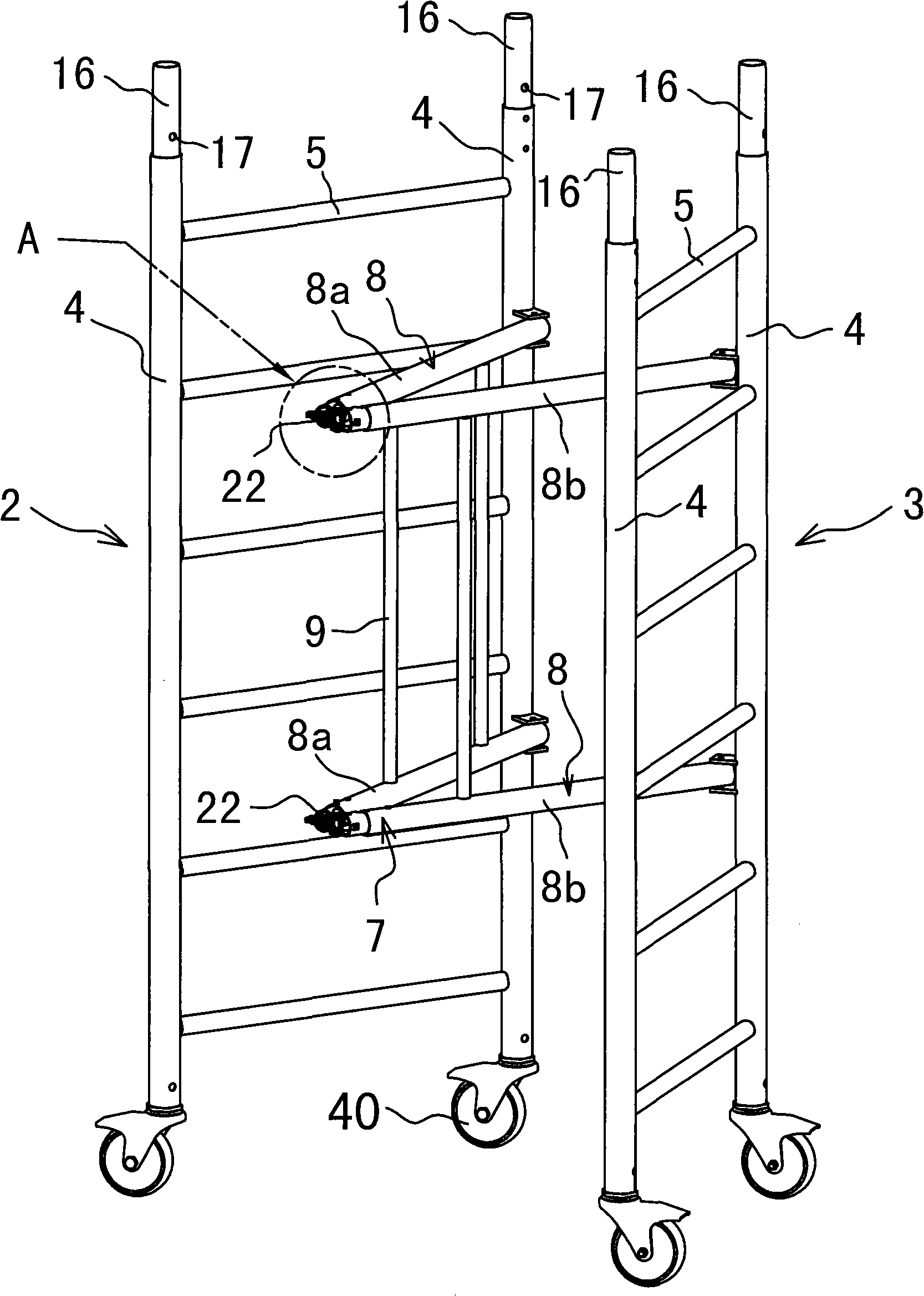 Assembly scaffold