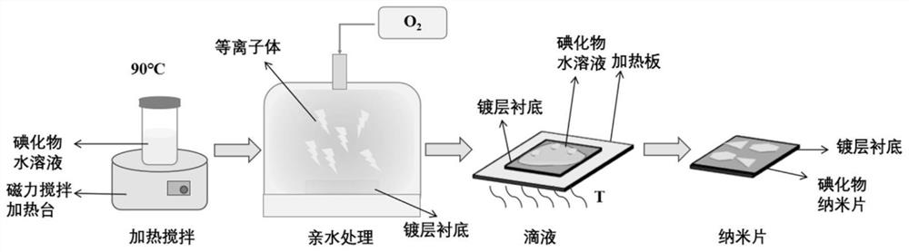 A method for preparing and transferring ultrathin large size lead iodide nanosheets