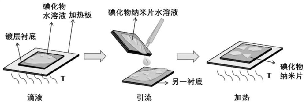 A method for preparing and transferring ultrathin large size lead iodide nanosheets