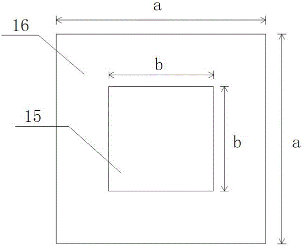 Unilateral unloading test device for brittle rock in biaxial stress state and test method of unilateral unloading test device