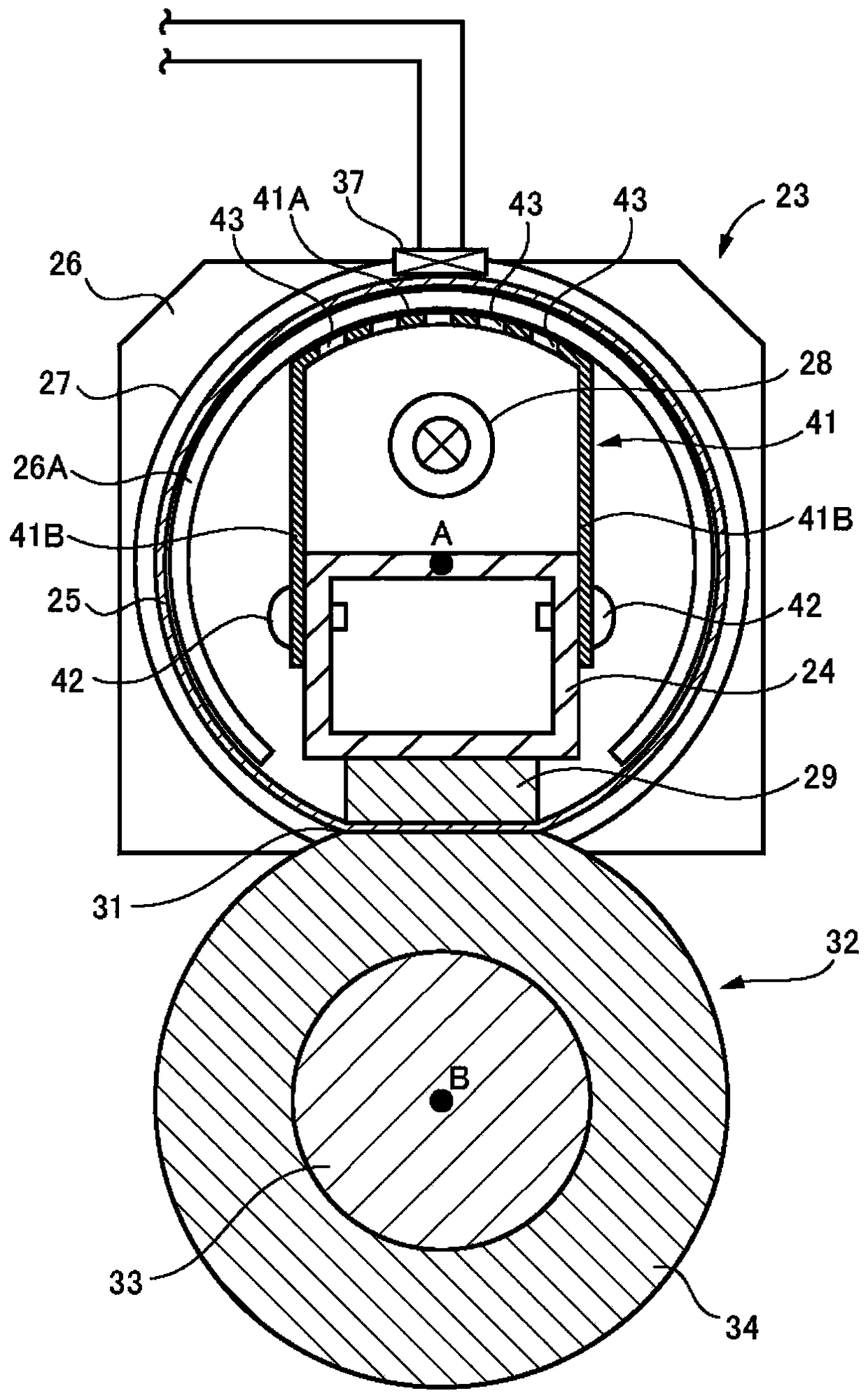 Fixing device and image forming device