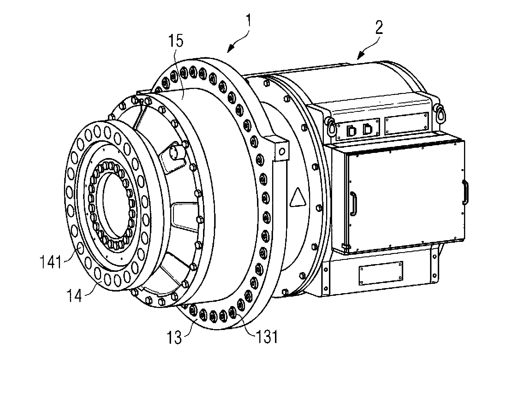 Drive system for a wind turbine