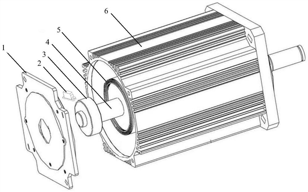 Rotor position detection and initial position calibration method of permanent magnet synchronous motor